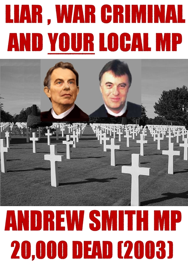Andrew Smith MP - War Criminal (full colour)