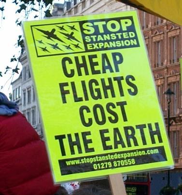Cheap flights cost the earth