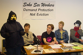 Sex workers & other Soho residents demand protection not eviction