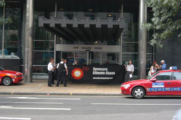 Outside the World Bank's London Office