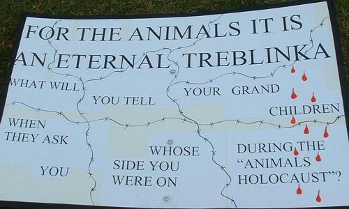 For the animals it is an eternal Treblinka
