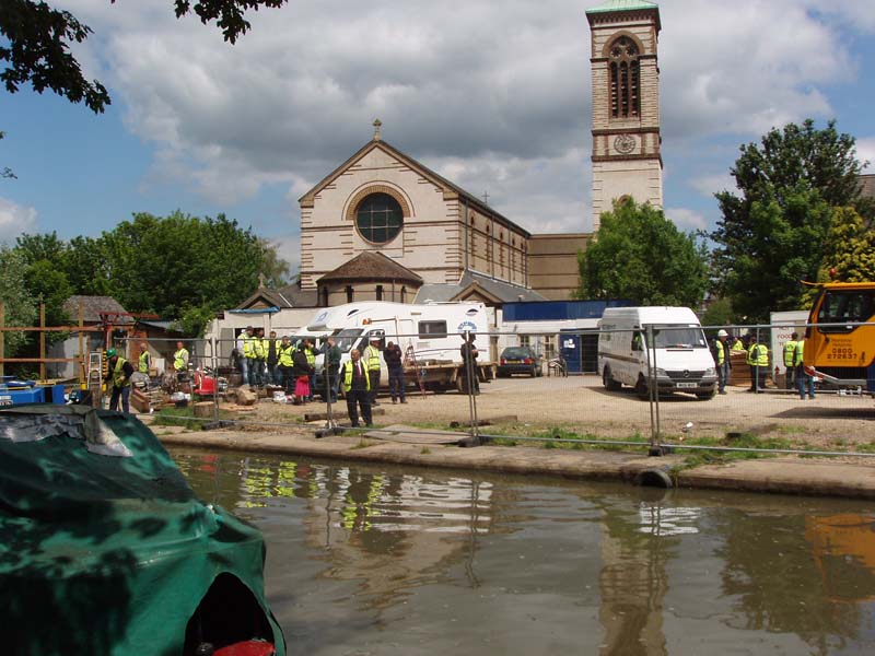 Boatyard itself pretty much secured