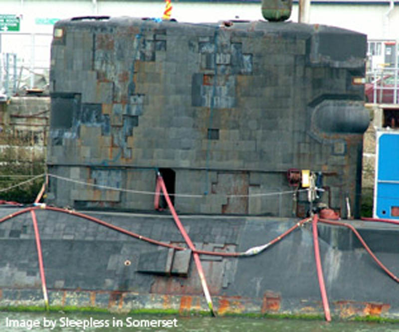 Obsolete nuclear powered submarines