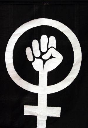Feminist Fist Banner