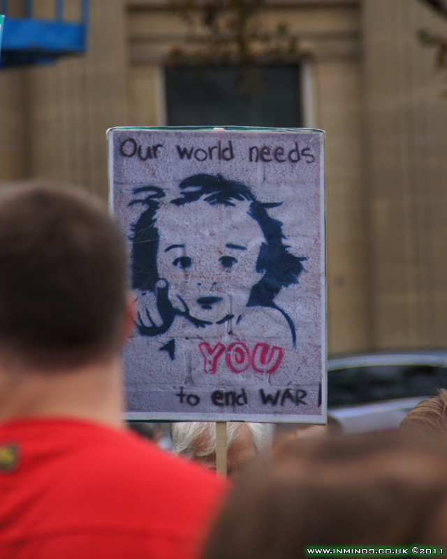 Our world needs YOU to end war