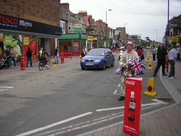 ..and Union Jacks.