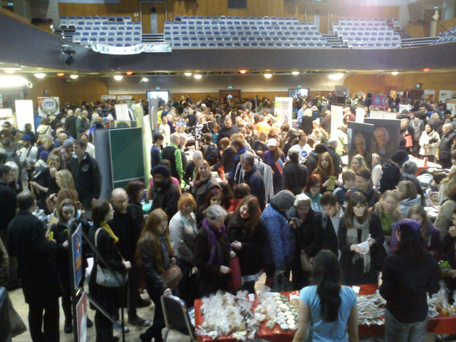 2,000 people attended the WMVF 2012, half of them non-vegans!