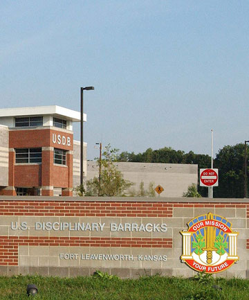 Prison at Fort Leavenworth, Kansas